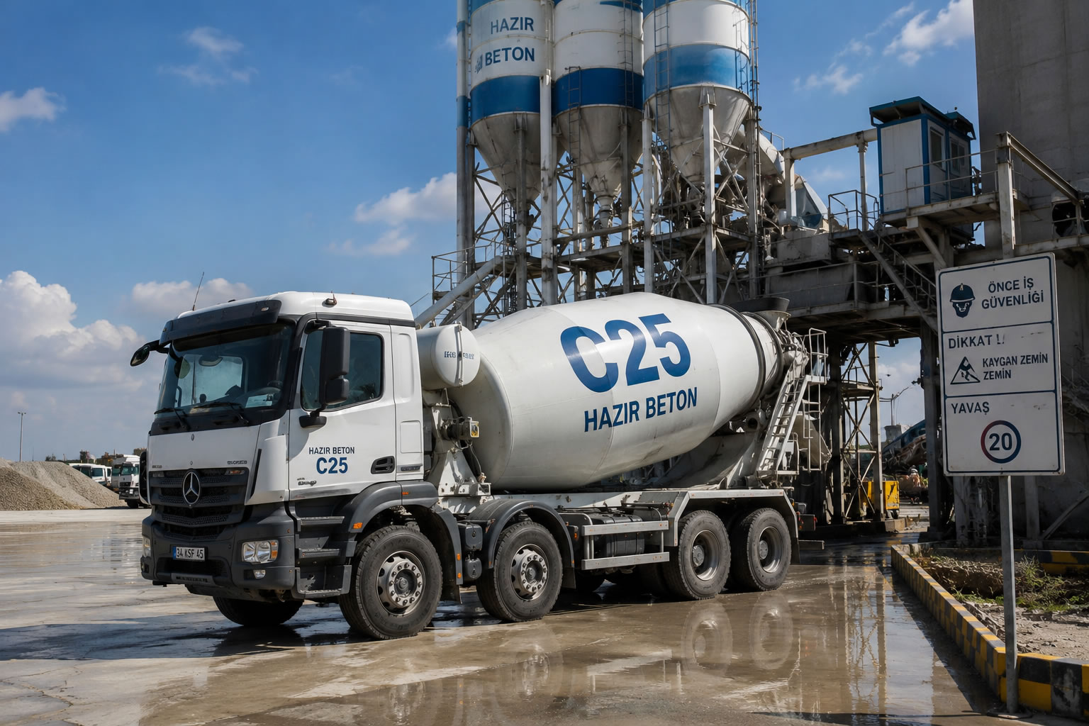 C25 Hazır Beton